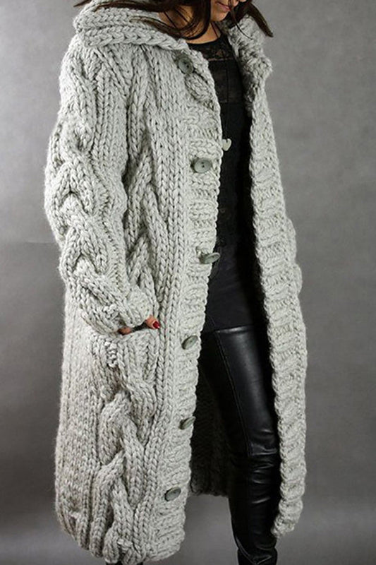 Velina Moda | Cardigan Plus Size Sweater Jacket