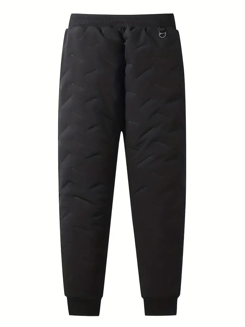 Velina Moda | Men's Double Layer Pants - Fleece Lined & Stylish Design