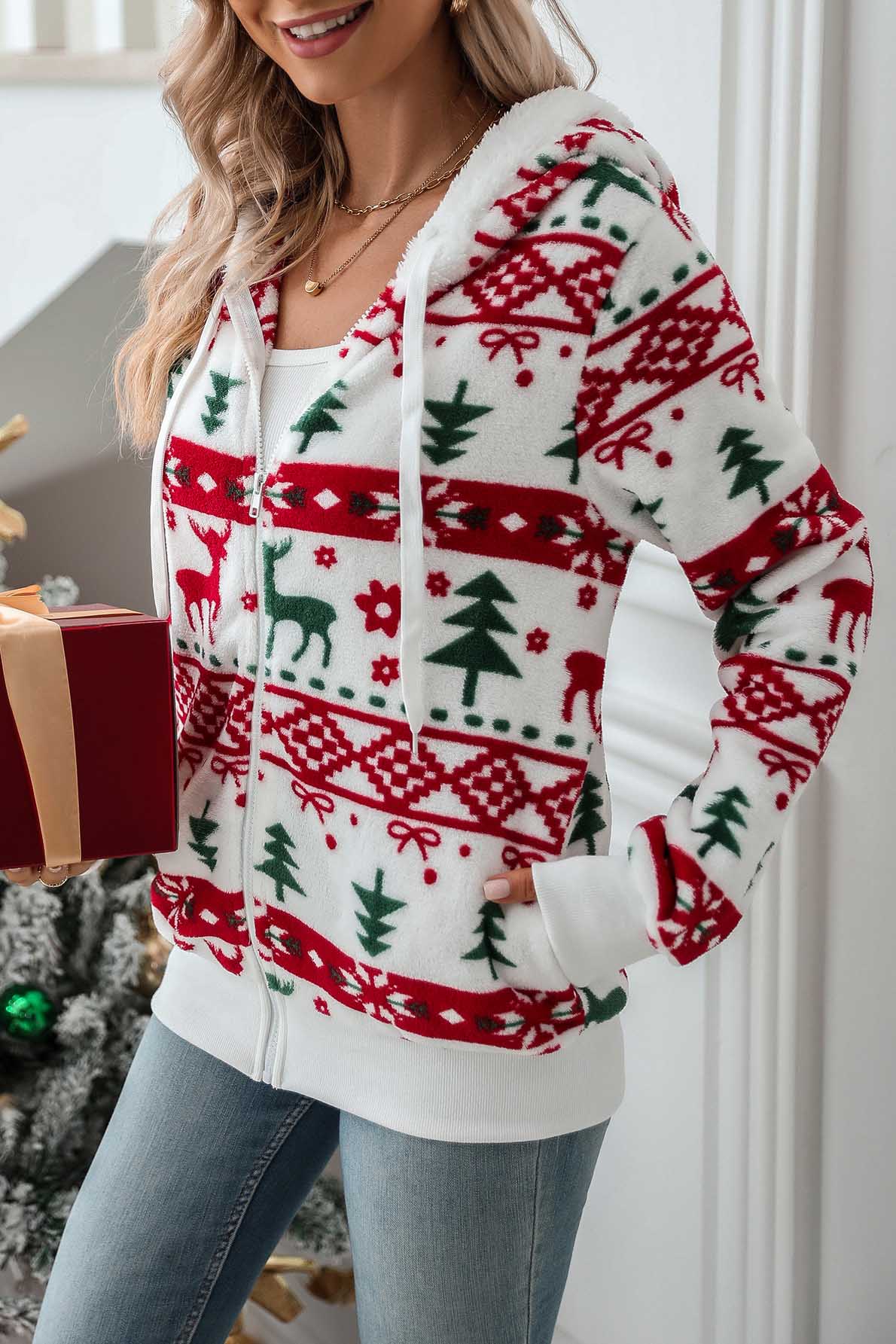 Velina Moda | Festive Christmas Cardigan