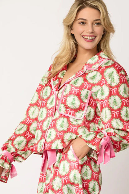 Velina Moda | Christmas Character Sprint Pajama Long Set