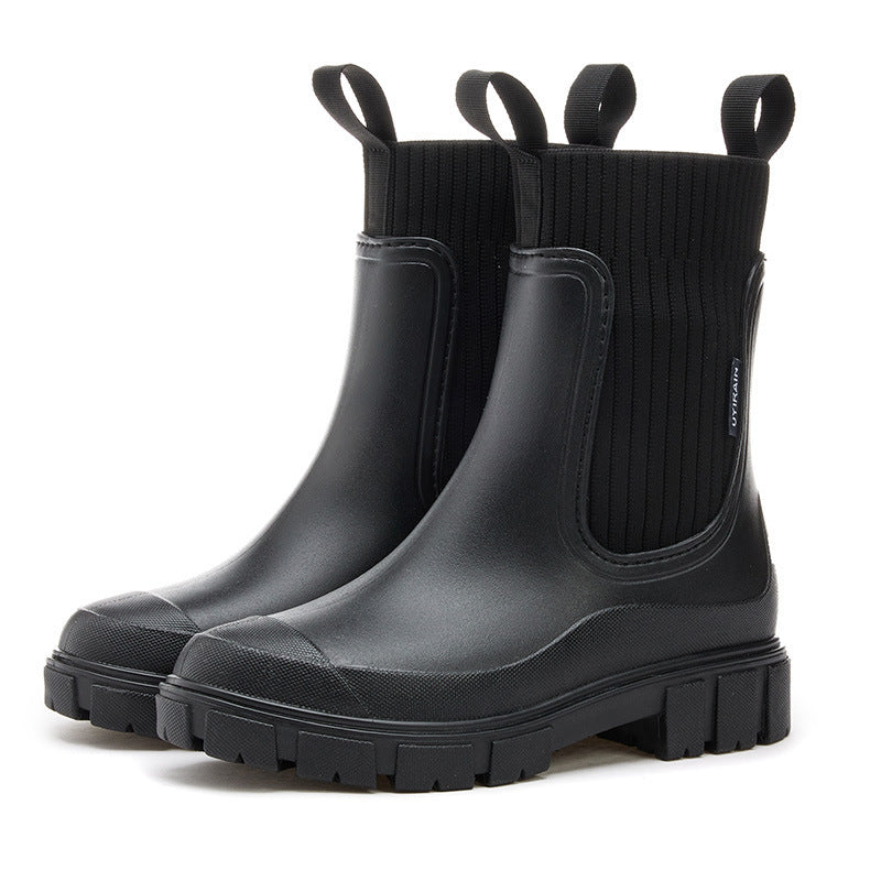 Velina Moda | Rain Boots - Waterproof with Anti-Slip Sole, Perfect for Rainy Weather
