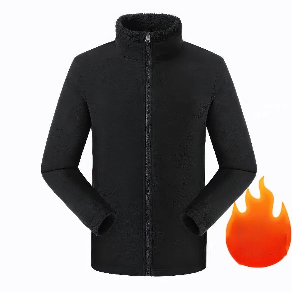 Velina Moda | Fleece-lined winter jacket - Comfortable and stylish