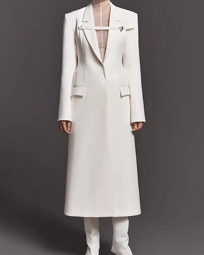 Velina Moda | Commuter Long Suit Jacket