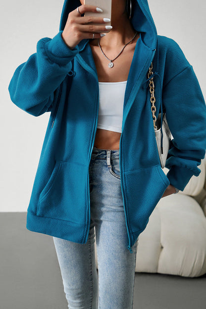 Velina Moda | Casual Sweater Cardigan with Hood