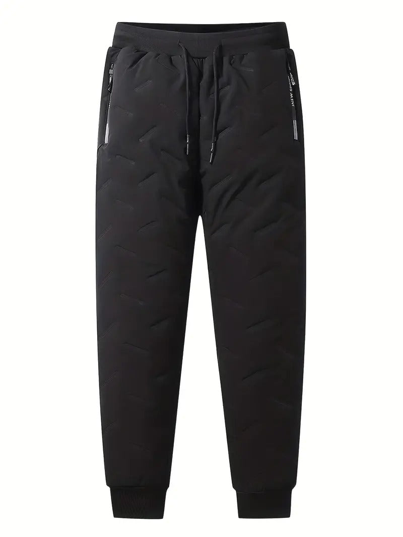 Velina Moda | Men's Double Layer Pants - Fleece Lined & Stylish Design