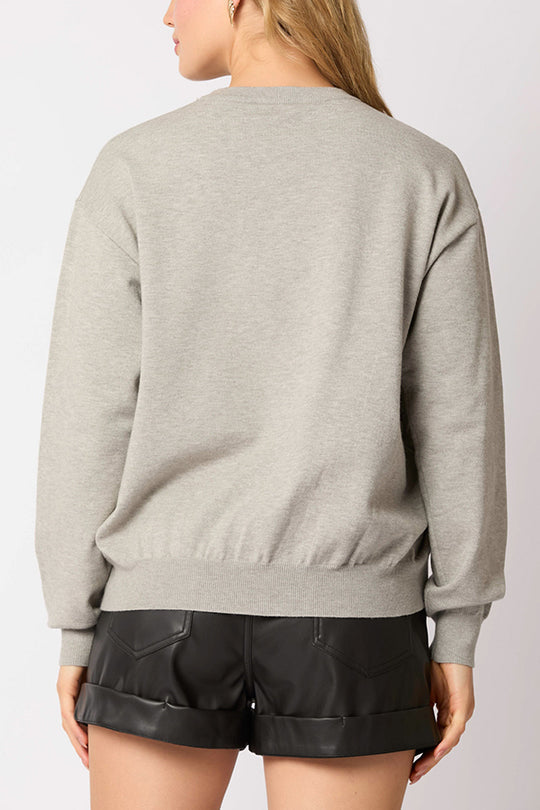 Velina Moda | Christmas Soldier Sequin Fashion Casual Sweatshirt