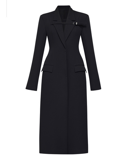 Velina Moda | Commuter Long Suit Jacket