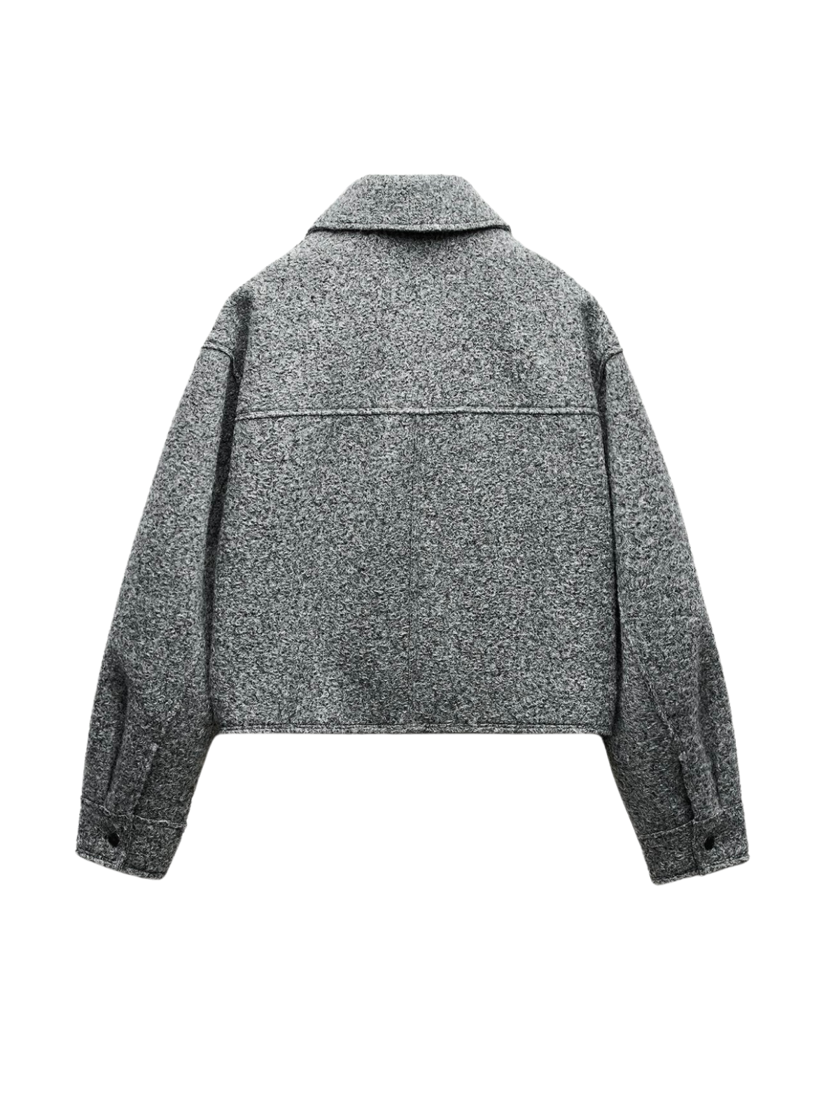 Velina Moda | Style Bouclé Gray Jacket