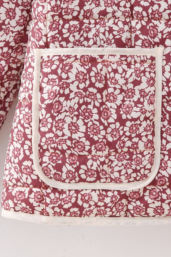 Velina Moda | Print Thin Bag Cardigan Jacket