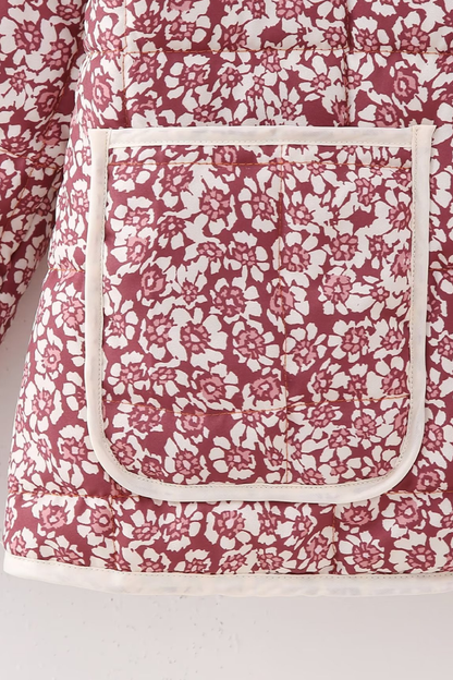 Velina Moda | Print Thin Bag Cardigan Jacket