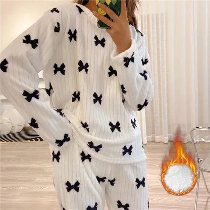 Velina Moda | Fleece Comfort Pajama - Sweet, Warm and Comfortable in 7 Trendy Variants