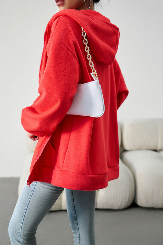 Velina Moda | Casual Sweater Cardigan with Hood