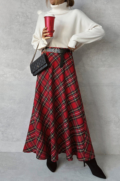 Velina Moda | Christmas Skirt with Belt