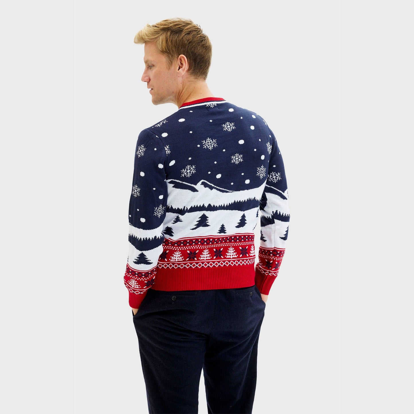 Velina Moda | Fa La La La Llama Sweater Men's