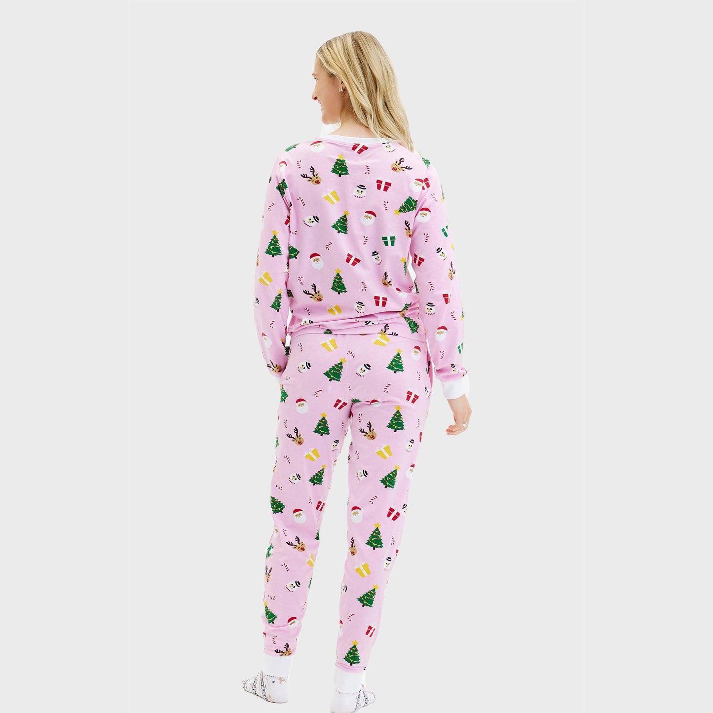 Velina Moda | The Pinkish Christmas Pajamas Women