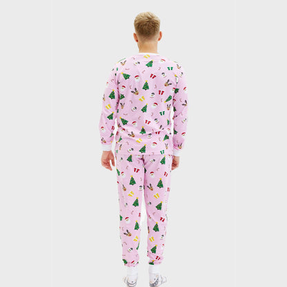 Velina Moda | The pink Christmas pajamas Men