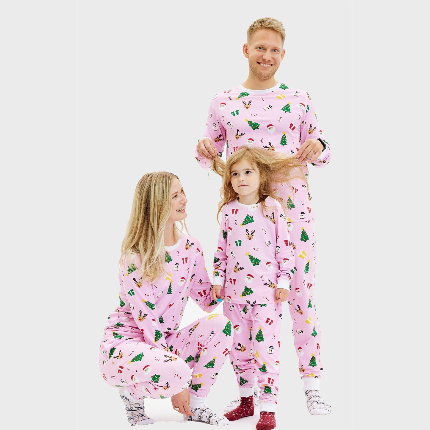 Velina Moda | The pink Christmas pajamas Men