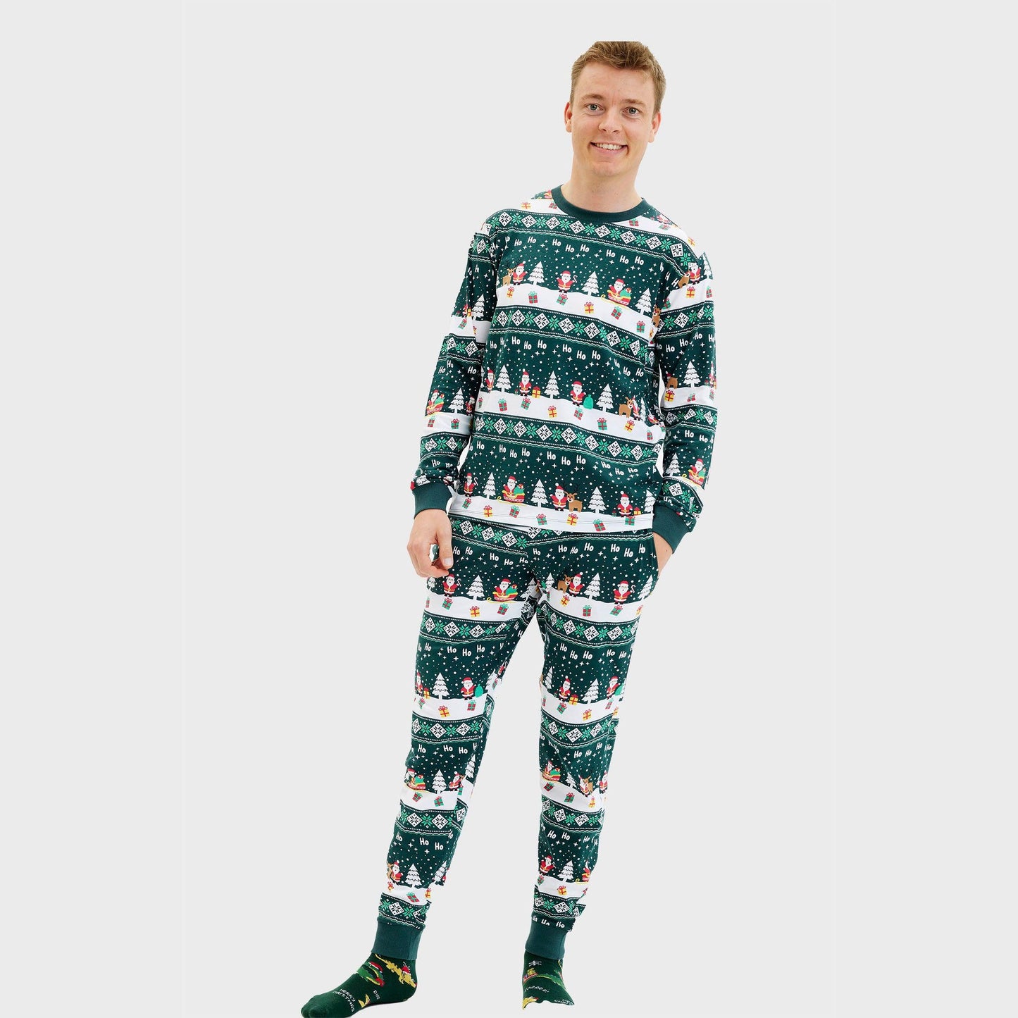 Velina Moda | The Jolly Good Christmas Pajamas Men's