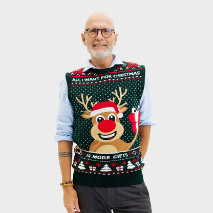 Velina Moda | Rudolph's Christmas Sweater Men's