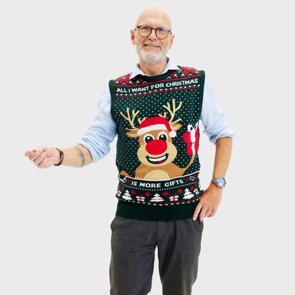 Velina Moda | Rudolph's Christmas Sweater Men's