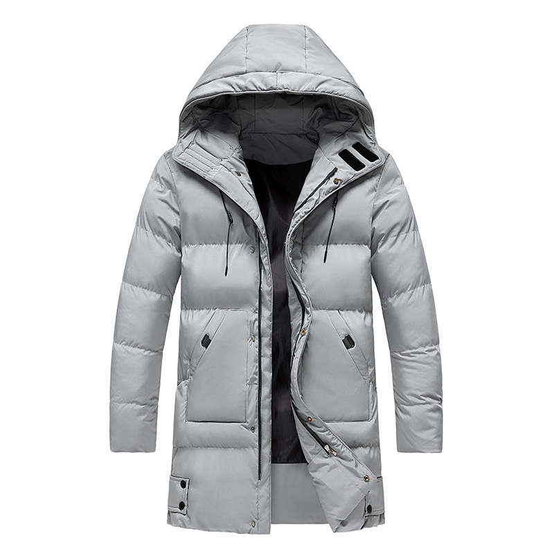Andrés - Men's quilted coat with hood