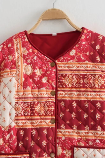 Velina Moda | Printed Cotton Jacket