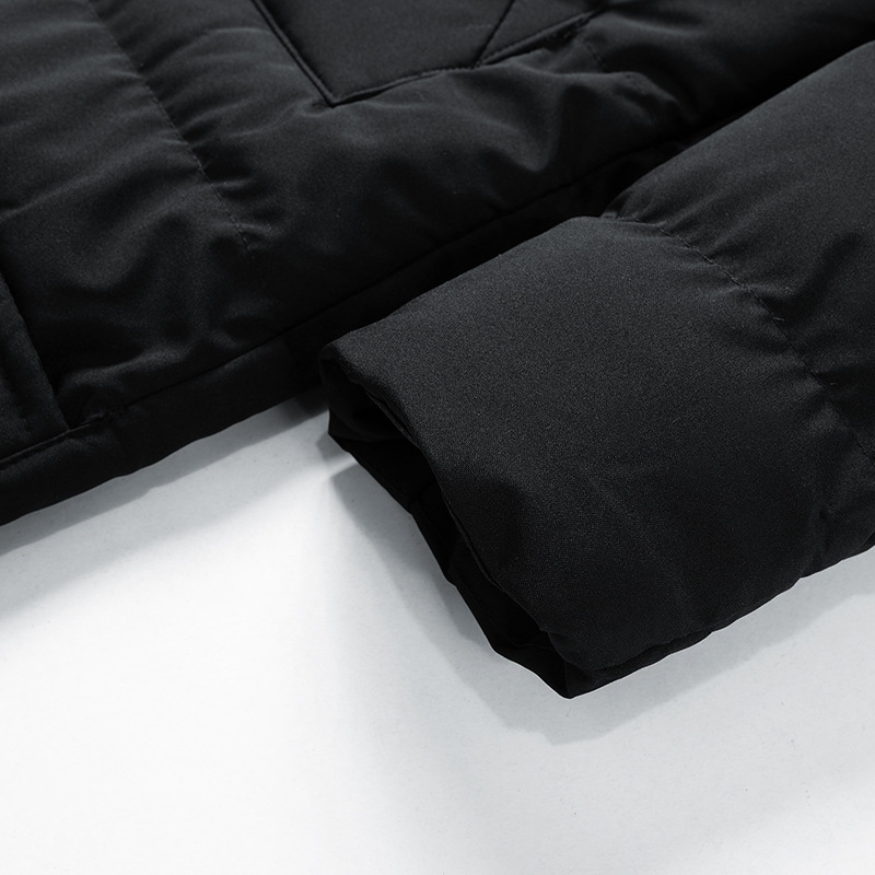 Andrés - Men's quilted coat with hood