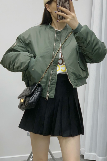 Velina Moda | Pilot Loose Cotton Jacket