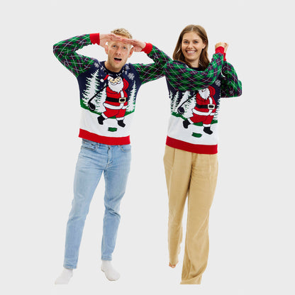 Velina Moda | Ho Ho Hole In One Christmas Sweater Women's