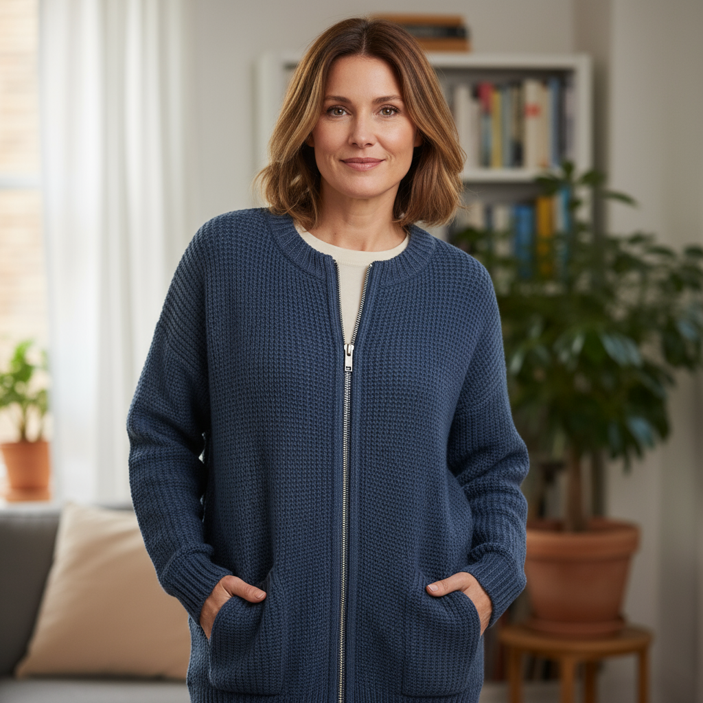Velina Moda | Vest Ladies - Stylish long vest for any occasion