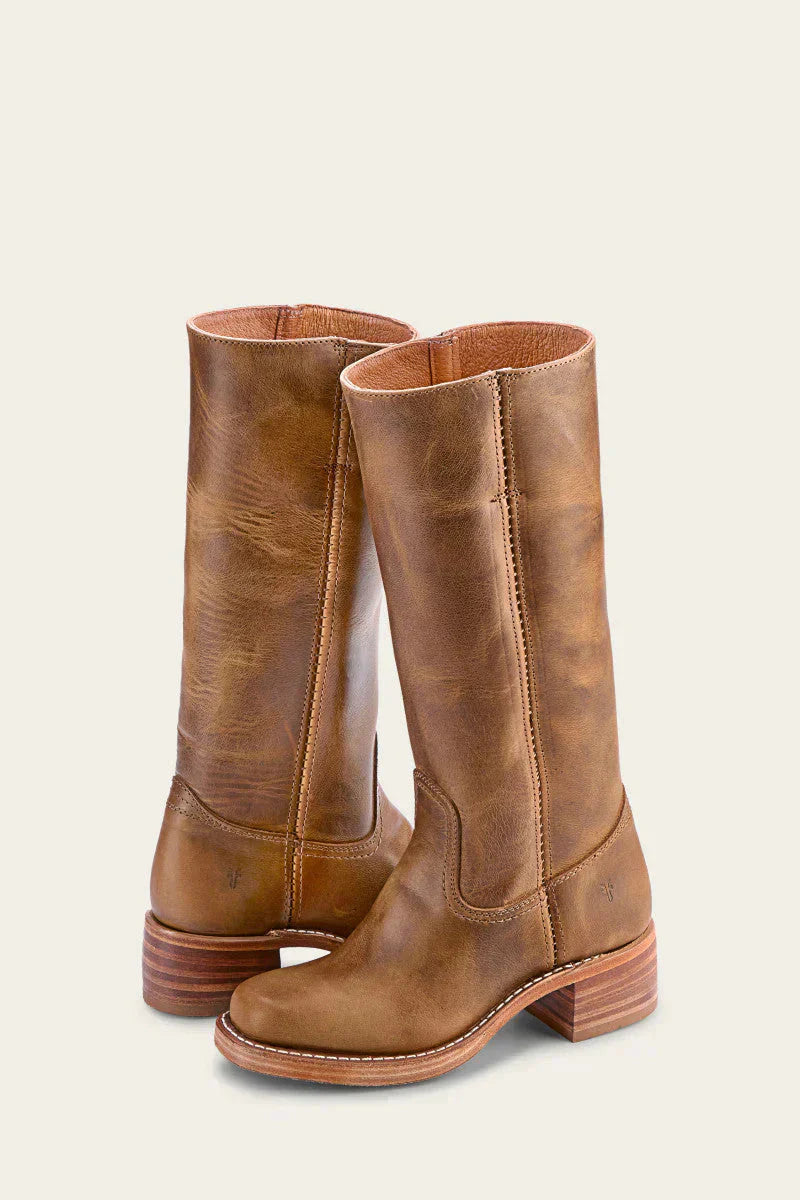 Velina Moda | Girls' leather boots with elegant fit