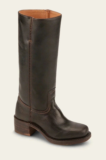 Velina Moda | Girls' leather boots with elegant fit