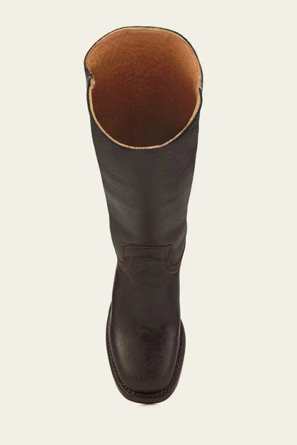 Velina Moda | Girls' leather boots with elegant fit