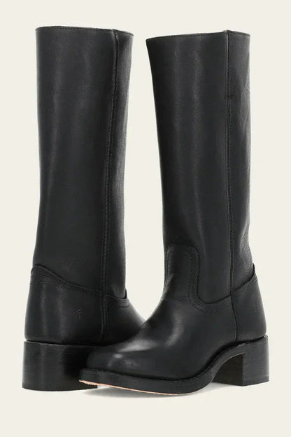 Velina Moda | Girls' leather boots with elegant fit