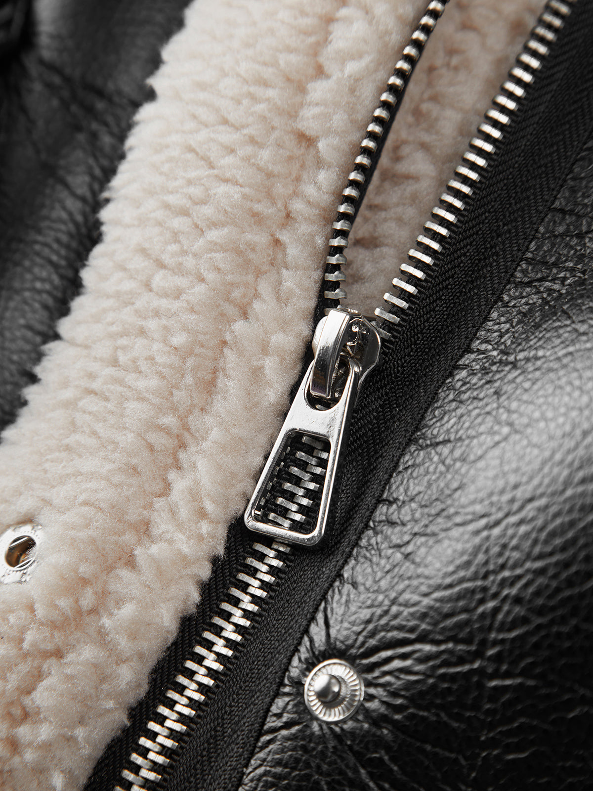 Velina Moda | Padded Suede Flight Jacket