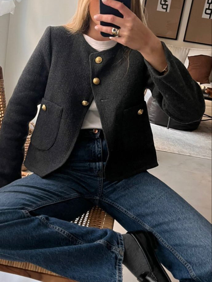 Velina Moda | Money Aesthetics Tweed Jacket