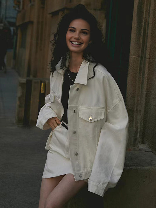 Velina Moda | Cotton Polo Jacket