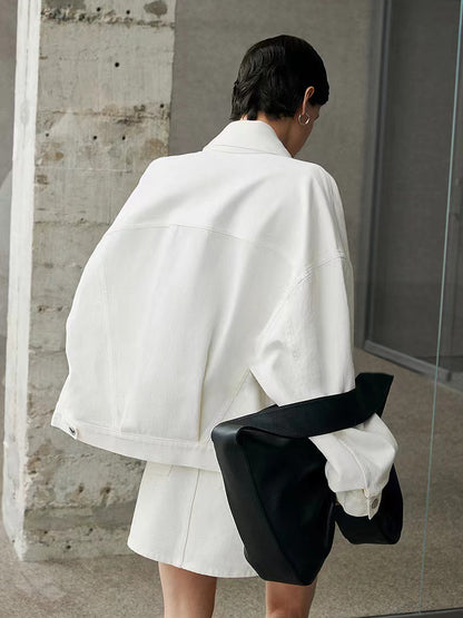 Velina Moda | Cotton Polo Jacket