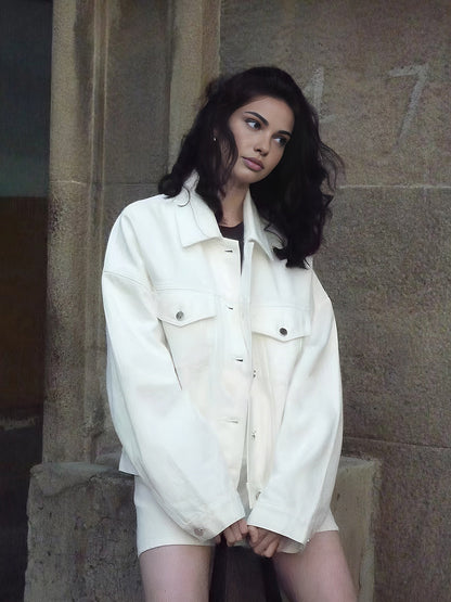Velina Moda | Cotton Polo Jacket