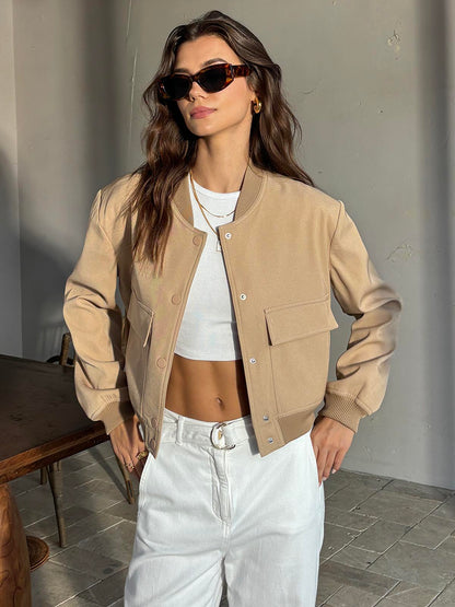 Velina Moda | Neck Pocket Jacket