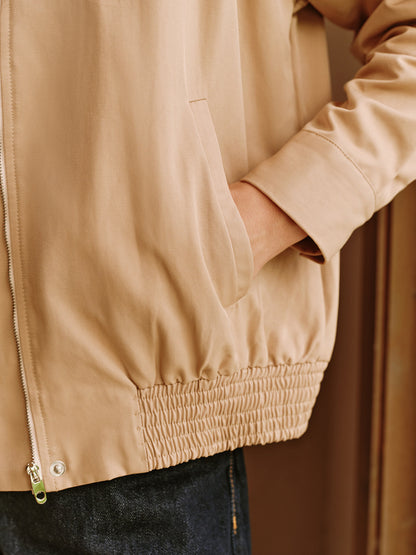 Velina Moda | Zipper Polo Jacket