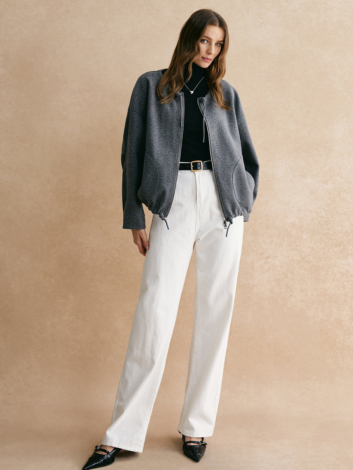 Velina Moda | Zipperless Jacket