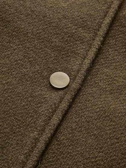 Velina Moda | Collar Contrast Trim Pocket Jacket