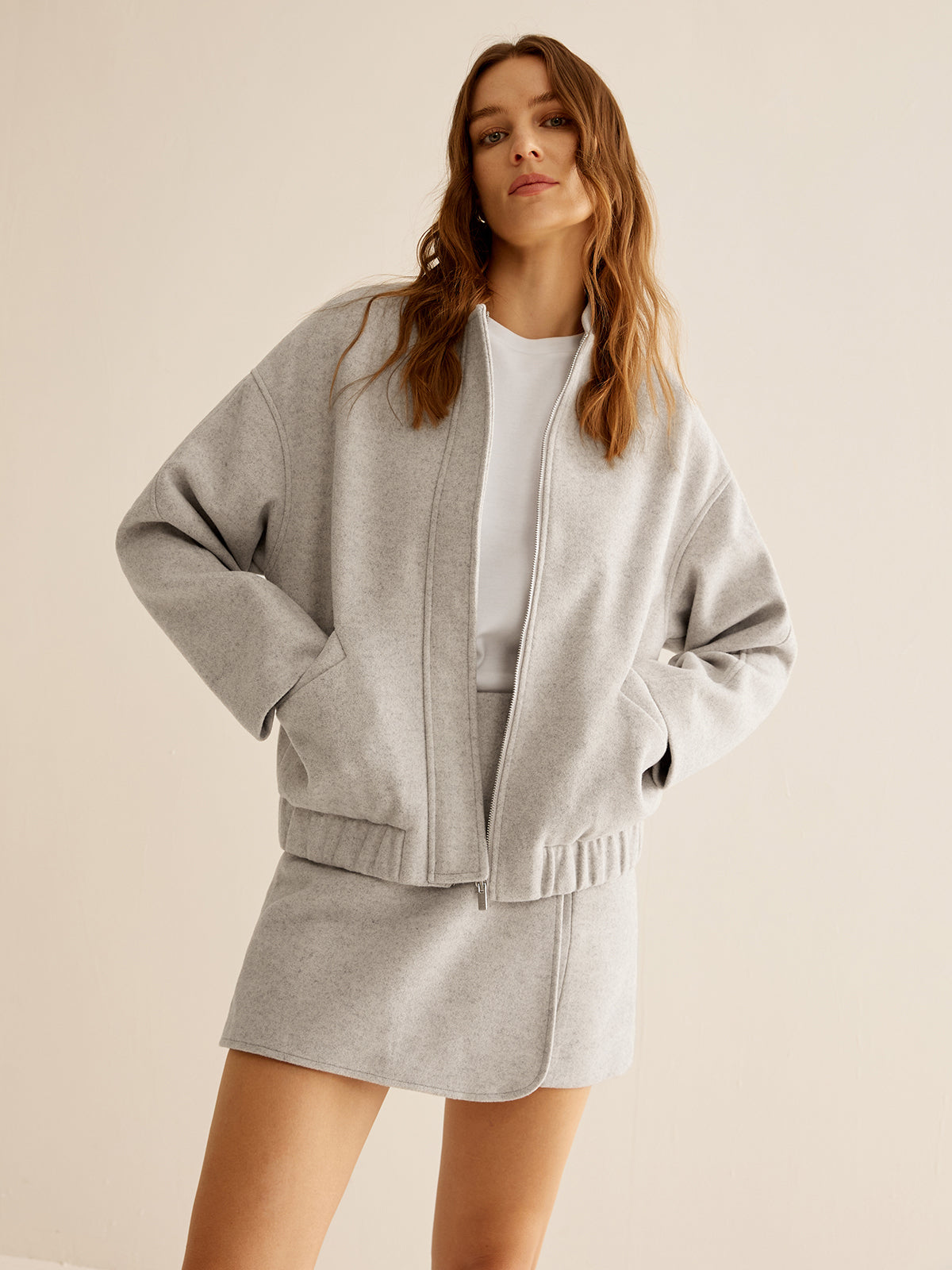 Velina Moda | Bags Zipper Warm Jacket