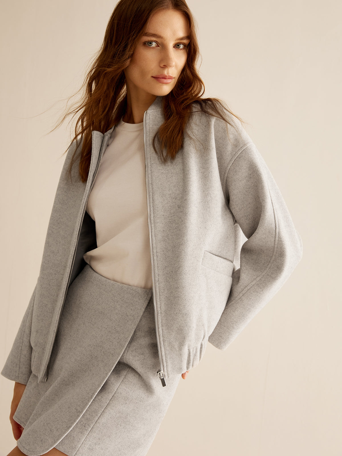 Velina Moda | Bags Zipper Warm Jacket