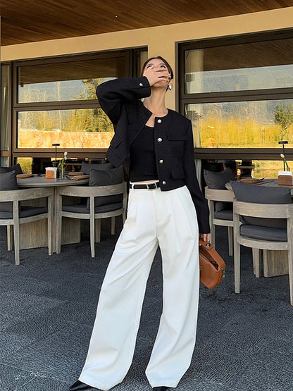 Velina Moda | Down Tweed Jacket