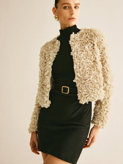 Velina Moda | Round Neck Jacket