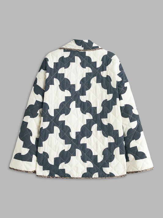 Velina Moda | Block-Printed Warm Jacket