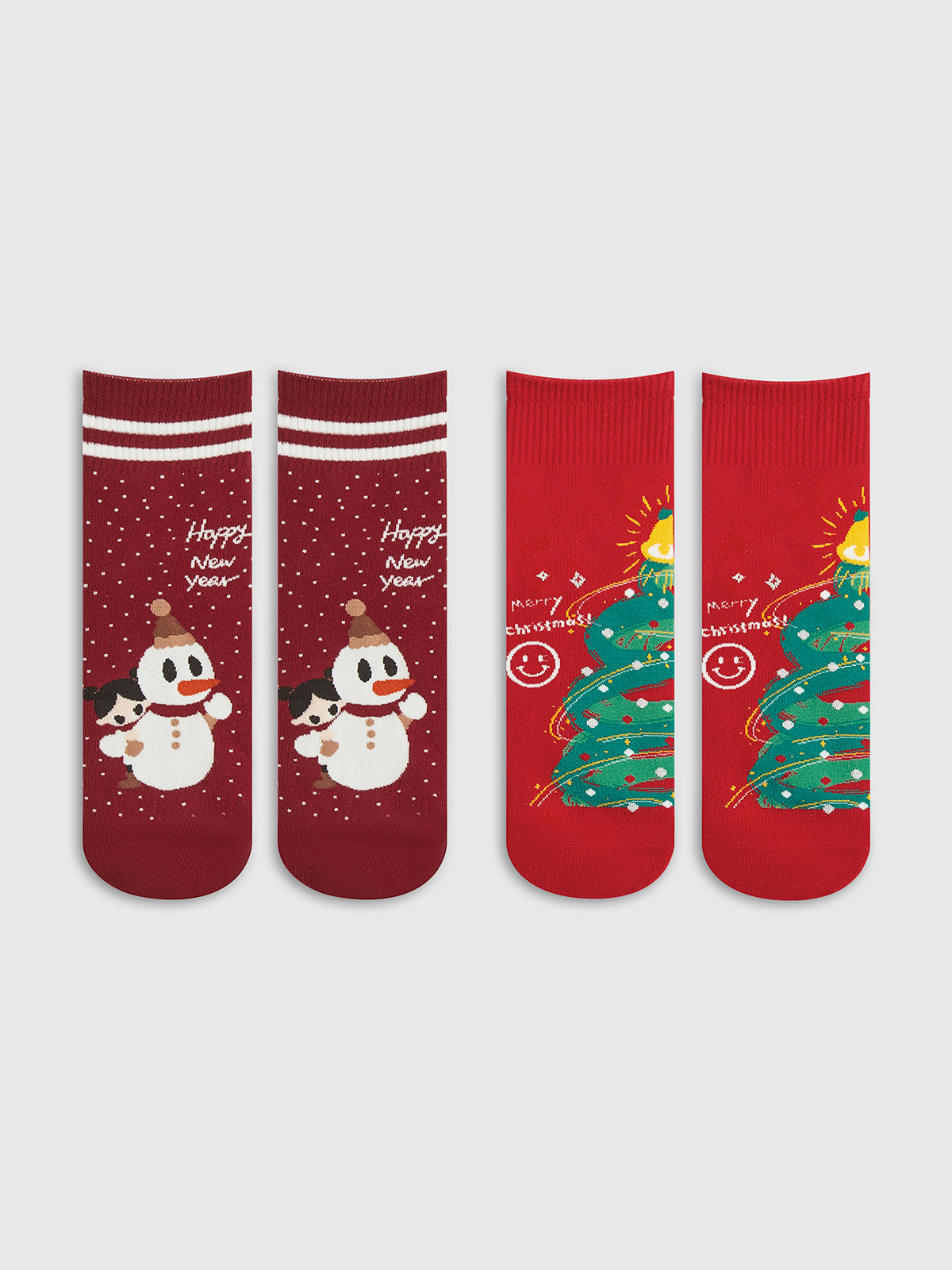 Velina Moda | Cartoon Christmas Gift Box with Socks