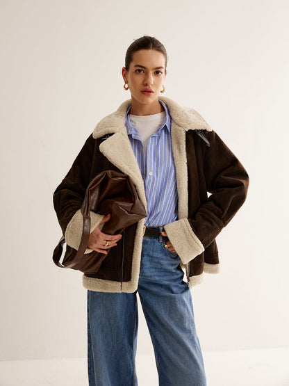 Velina Moda | Zipper Fleece Jacket
